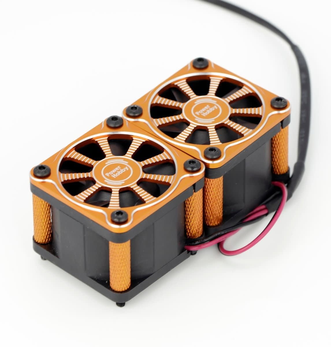 PHBPHF116ORANGE TWISTER TWIN FAN DUAL 40MM