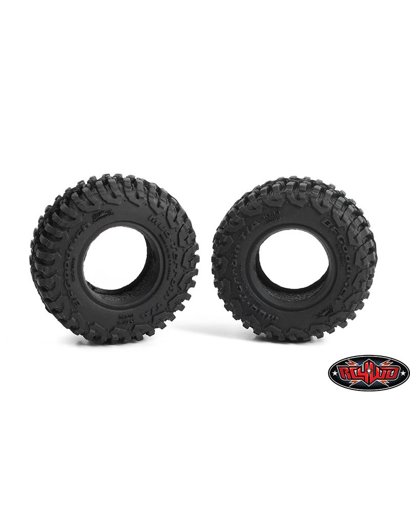 RC4WD RC4Z-T0200 BFGOODRICH T/A KM3 1.0 MICRO CRAWLER TIRES (2)