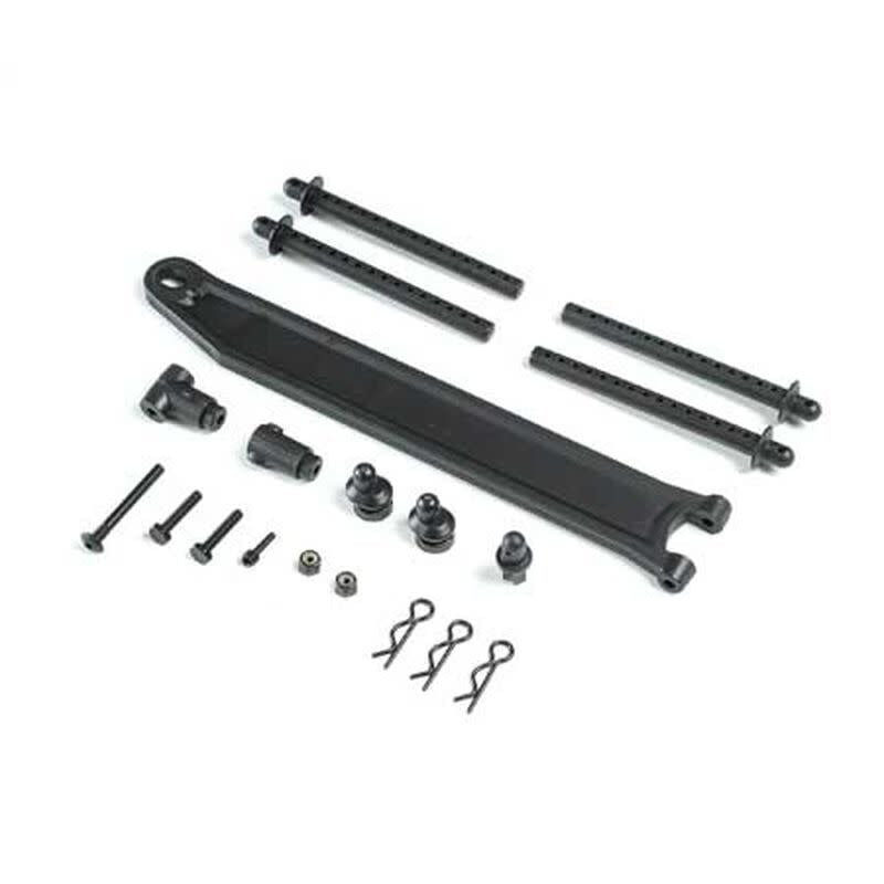 LOS230006 BODY POST, BATTERY STRAP: V100