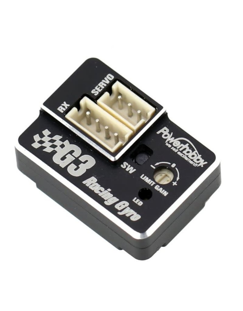 POWER HOBBY PHBPHG3 G3 ALUMINUM CASE DUAL GAIN GYRO