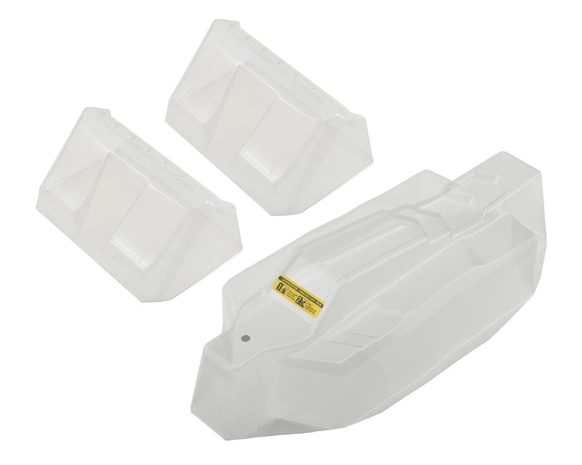 JCO0397 JCONCEPTS RC10 B74 "F2" BODY W/S-TYPE WING (CLEAR)