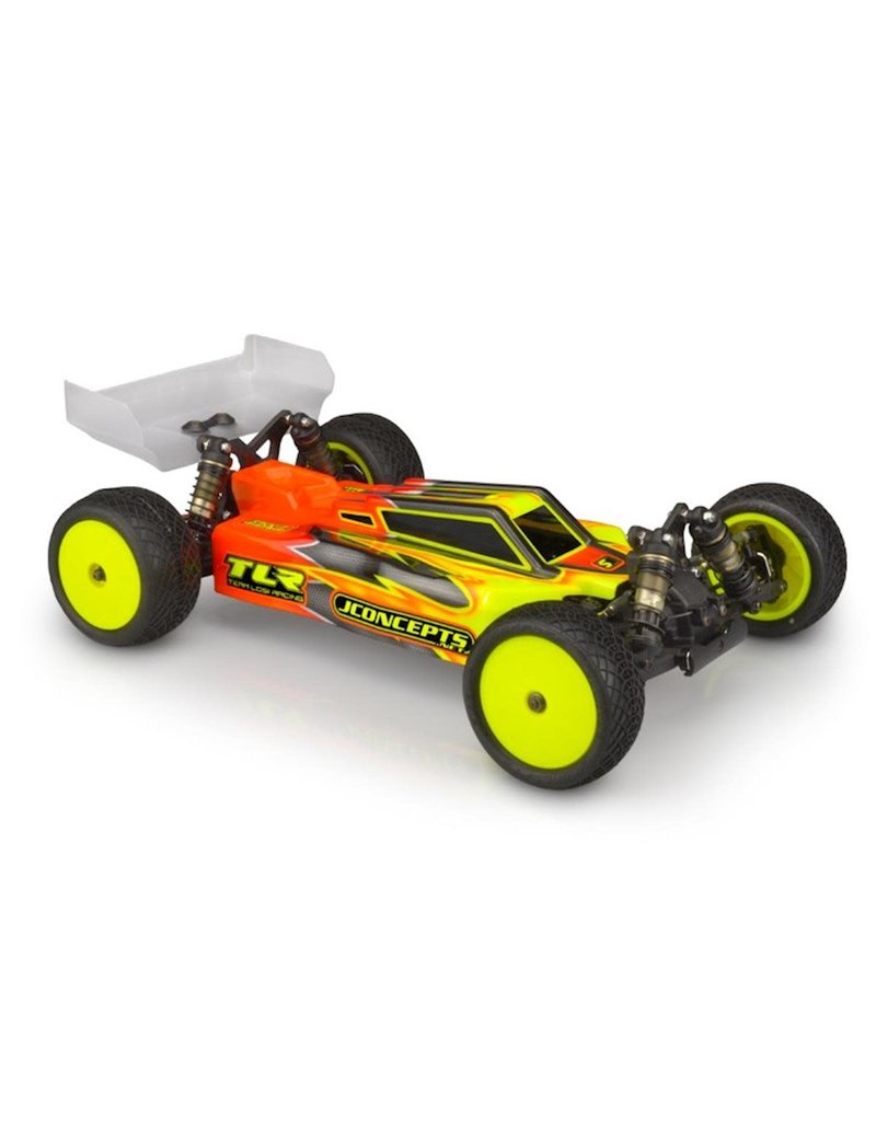 JCONCEPTS JCO0414 JCONCEPTS 22X-4 "F2" 1/10 BUGGY BODY W/S-TYPE WING (CLEAR)