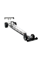 PRIMAL RC QS 1/5 SCALE DRAGSTER GAS ENGINE READY ROLLER