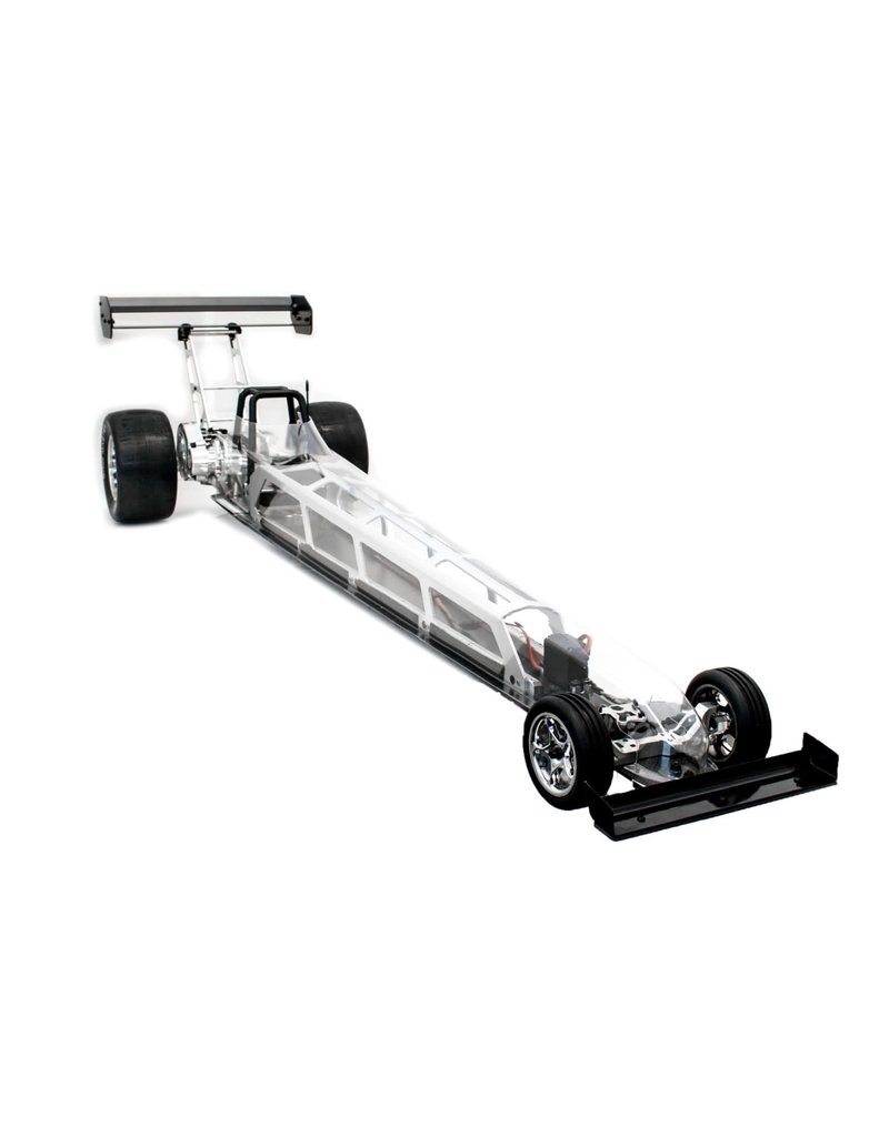 PRIMAL RC QS 1/5 SCALE DRAGSTER GAS ENGINE READY ROLLER