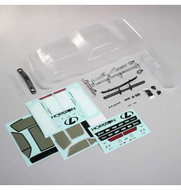 LOSI LOS230081 1969 CHEVY CAMARO BODY SET FOR V100: CLEAR