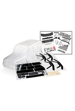 TRAXXAS TRA8811 BODY, MERCEDES-BENZ G 500 4X4_ (REQUIRES PAINTING)/ DECALS/ WINDOW MASKS (INCLUDES REAR BODY POST, GRILLE, SIDE MIRRORS, DOOR HANDLES, & WINDSHIELD WIPERS): CLEAR