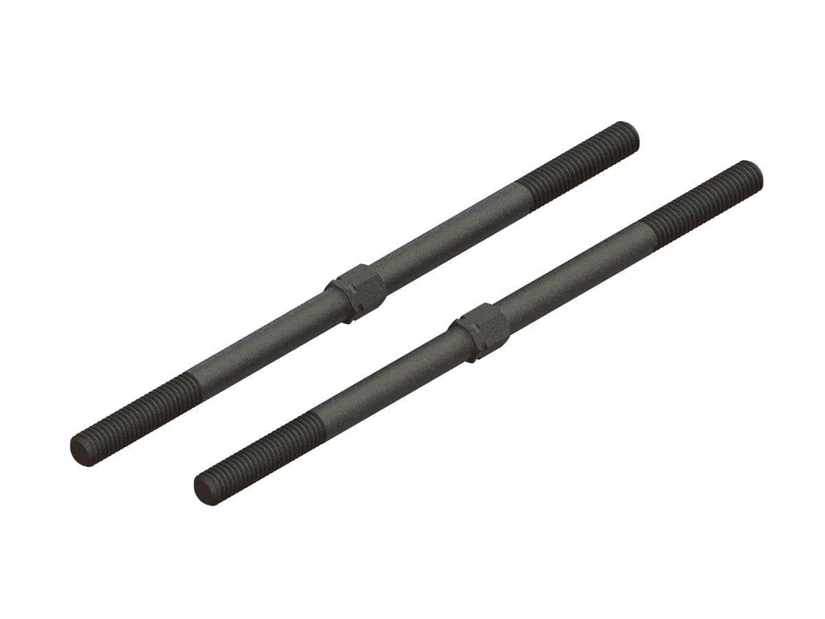 ARA340156 - Steel Turnbuckle M6 x 130mm - Black