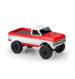 JCONCEPTS JCO0445 CHEVY K10 BODY, AXIAL SCX24: CLEAR