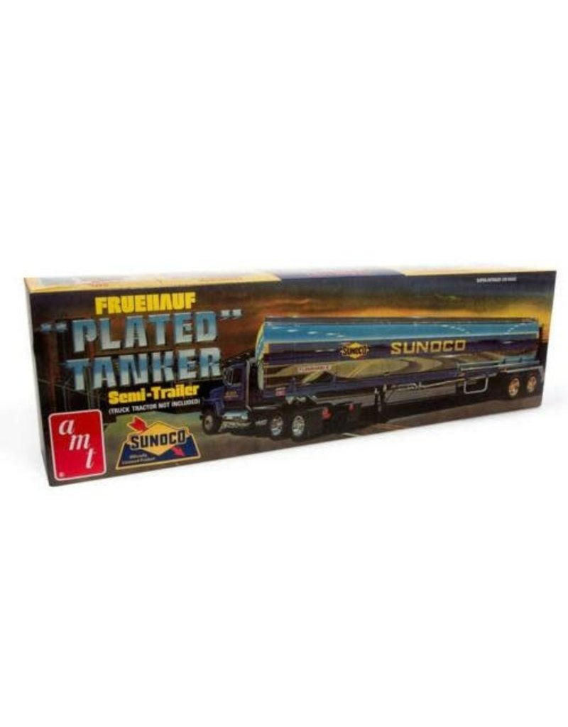AMT AMT1239 1/25 FRUEHAUF TANKER TRAILER (SUNOCO) PLASTIC MODEL KIT