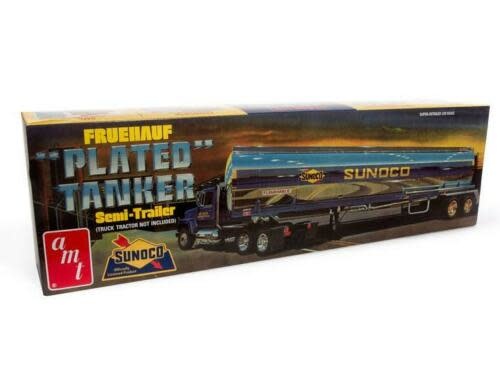 AMT1239 1/25 FRUEHAUF TANKER TRAILER (SUNOCO) PLASTIC MODEL KIT