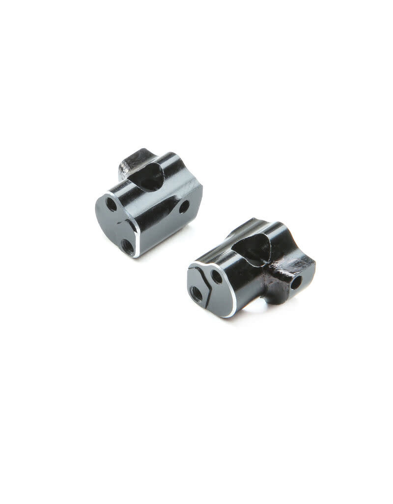 LOSI LOS311003 CASTER BLOCK, 0 DEGREE, L/R, ALUMINUM: MINI-T 2.0