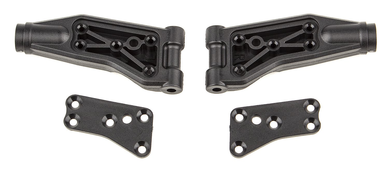 ASC81443 RC8B3.2 FRONT UPPER SUSPENSION ARMS, HD