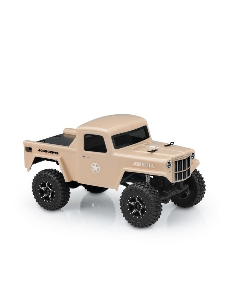 JCONCEPTS JCO0454 JCI CREEP, AXIAL SCX24 BODY: CLEAR
