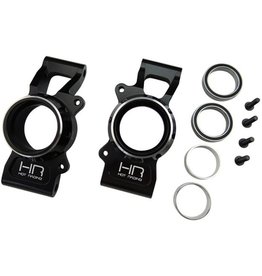 HOT RACING HRAXMX2201 ALUMINUM REAR HUB CARRIER SET FOR TRAXXAS X-MAXX