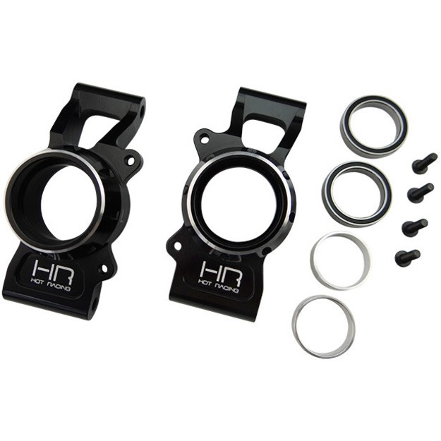 HRAXMX2201 ALUMINUM REAR HUB CARRIER SET FOR TRAXXAS X-MAXX