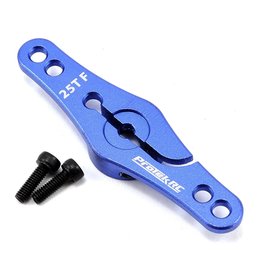 PROTEK RC PTK-7811 ALUMINUM DOUBLE-SIDED CLAMPING SERVO HORN (BLUE) (25T)