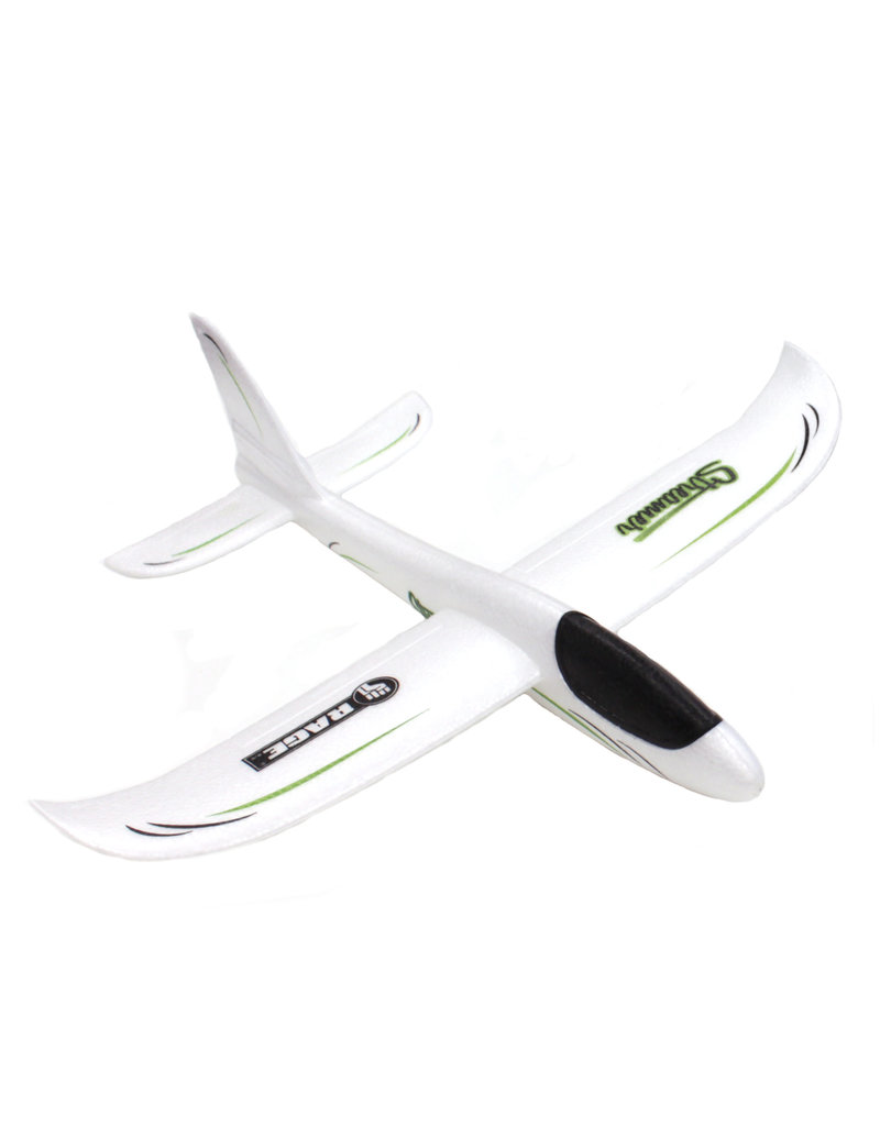 RAGE RC RGR9006 STREAMER HAND LAUNCH GLIDER, WHITE