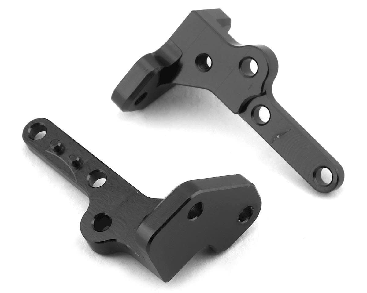 DRC-402-0003 TEAM ASSOCIATED DR10 REAR SHOCK TOWER MOUNTS: GREY