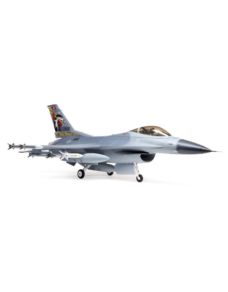 E-FLITE EFL87850 F-16 FALCON 80MM EDF W/SMART BNF-B AND SAFE SELECT