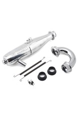 PROTEK RC PTK-2100SC 2100 TUNED EXHAUST PIPE W/85MM MANIFOLD (WELDED NIPPLE) (EFRA2155)