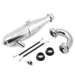 PROTEK RC PTK-2100SC 2100 TUNED EXHAUST PIPE W/85MM MANIFOLD (WELDED NIPPLE) (EFRA2155)