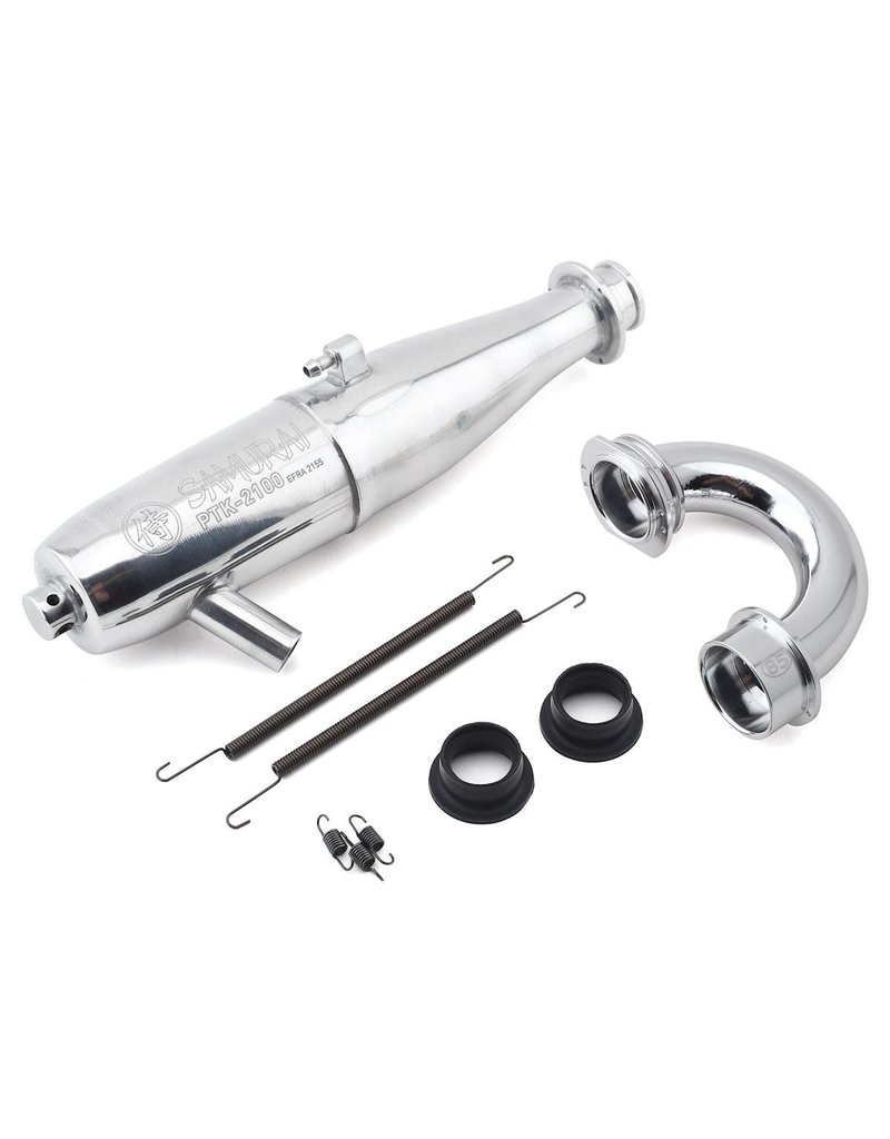 PROTEK RC PTK-2100SC 2100 TUNED EXHAUST PIPE W/85MM MANIFOLD (WELDED NIPPLE) (EFRA2155)