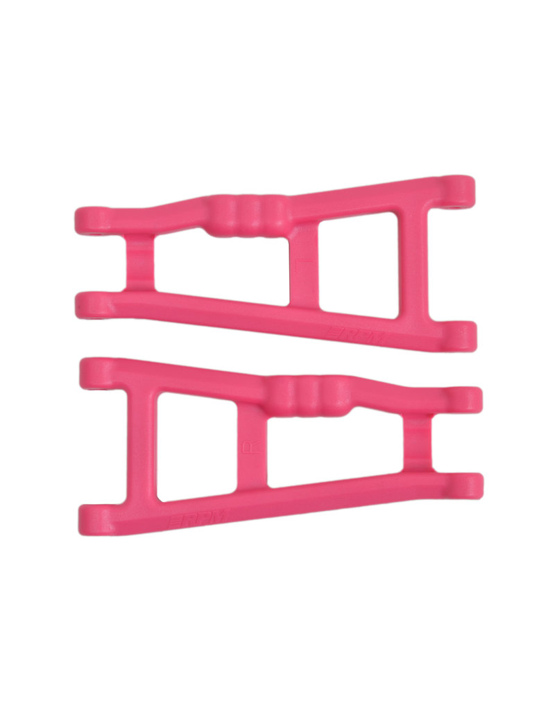 RPM RC PRODUCTS RPM80187 TRAXXAS RUSTLER/STAMPEDE REAR A-ARMS (PINK) (2)
