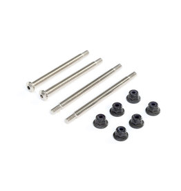 TLR TLR244044 OUTER HINGE PINS, 3.5MM, ELECTRO NICKEL (2): 8X