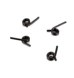 LOSI LOSA9112 CLUTCH SPRINGS, BLACK(4): 8B, 8T