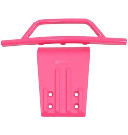 RPM RC PRODUCTS RPM80957 FRONT BUMPER & SKID PLATE,  PINK:SLH2WD, N SLH