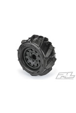 PROLINE RACING PRO1019310 DUMONT PADDLE TIRES 2.8" MOUNTED (12MM)