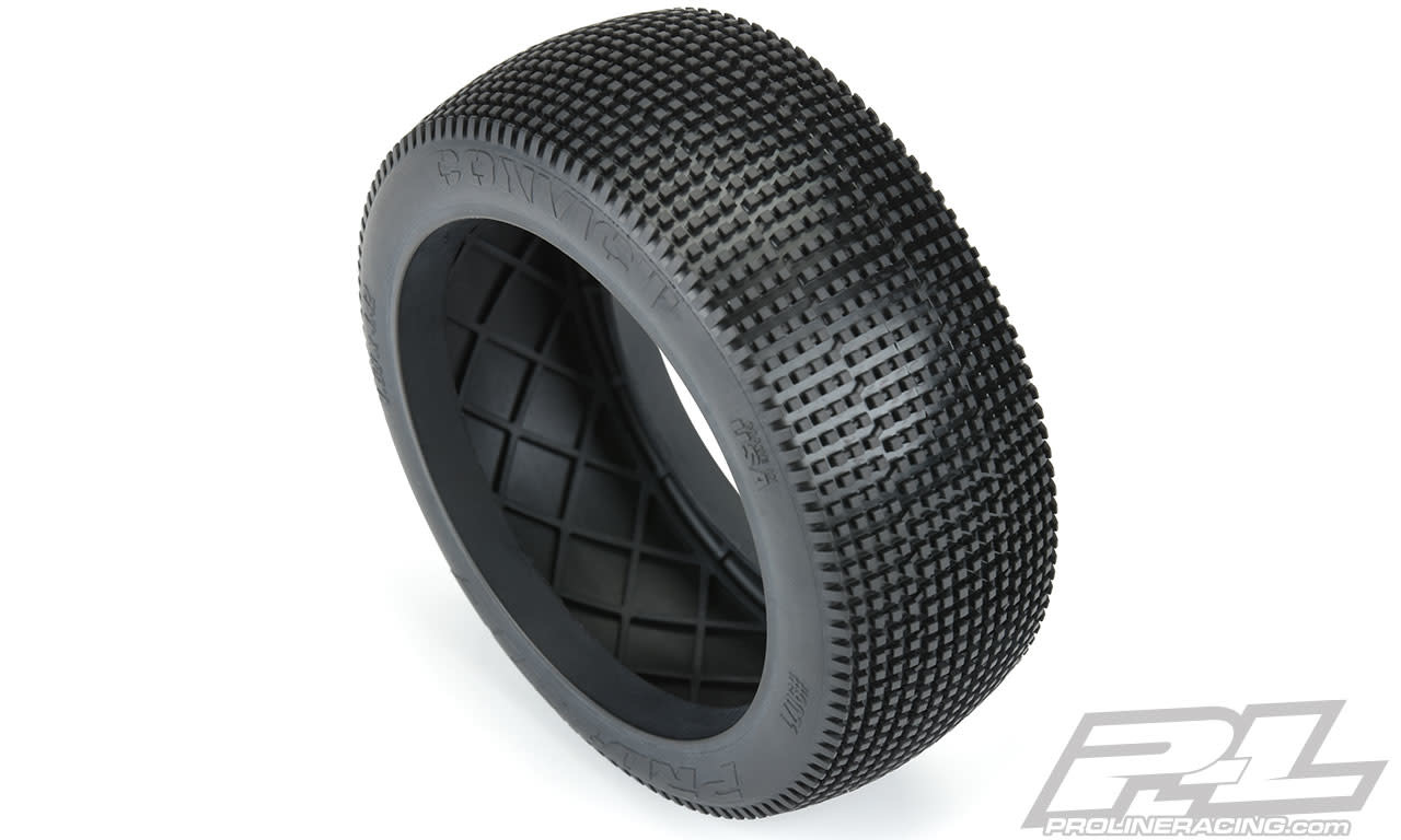PRO907103 CONVICT M4 F/R BUGGY TIRES WITH CLOSED CELL FOAM (2)