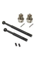 REDCAT RACING RER11821 HEAVY DUTY FRONT PORTAL CVA INPUT GEARS WITH PINS AND CVA SHAFTS WITH COUPLERS
