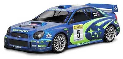 HPI7458 SUBARU IMPREZA WRC 2001 BODY (200MM): CLEAR