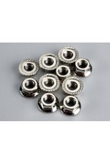 TRAXXAS TRA6135 NUTS, 4MM FLANGED (10)