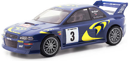 HPI7049 SUBARU IMPREZA WRC '98 BODY (200MM): CLEAR