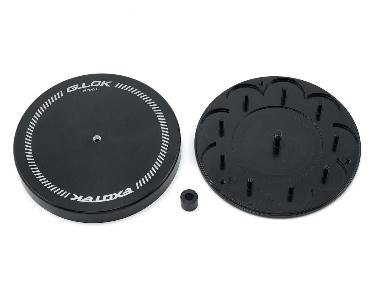 EXO1700BLK G.LOK GEAR LOCKER PINION & SPUR GEAR CASE W/PARTS TRAY (BLACK)
