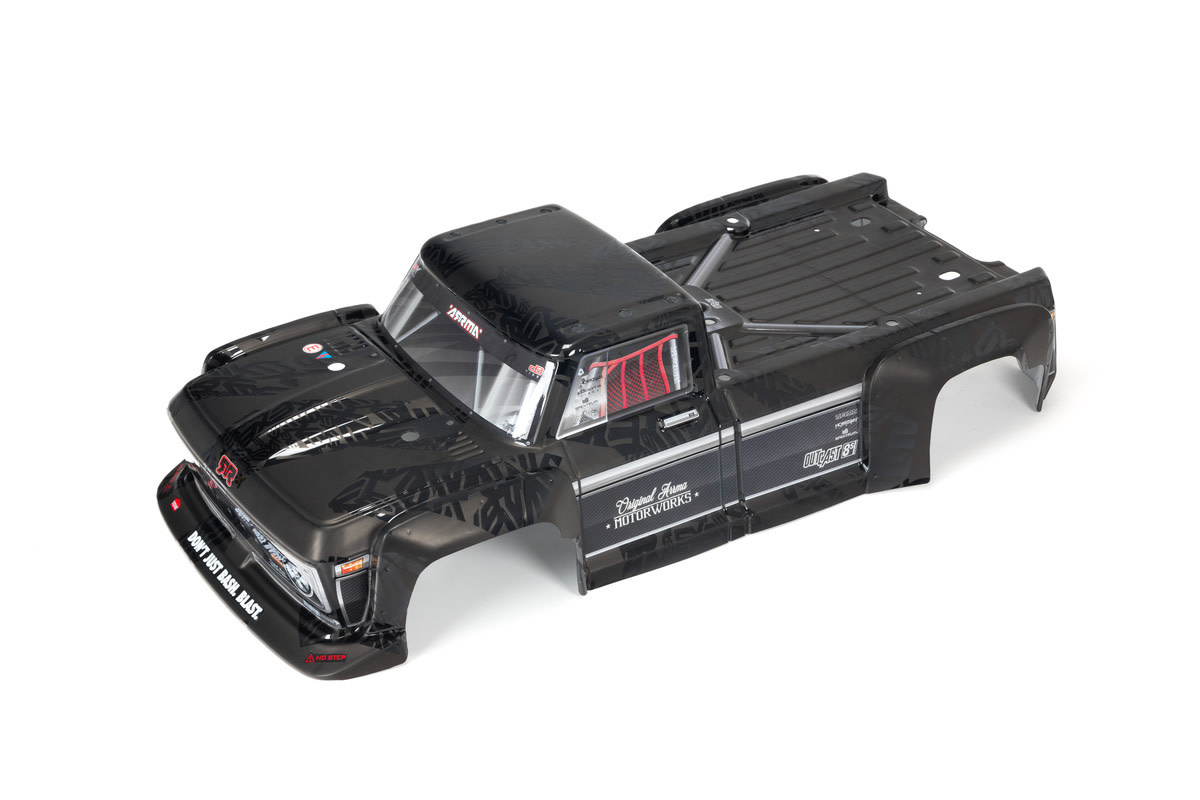 ARA409009 OUTCAST EXB BODY: BLACK