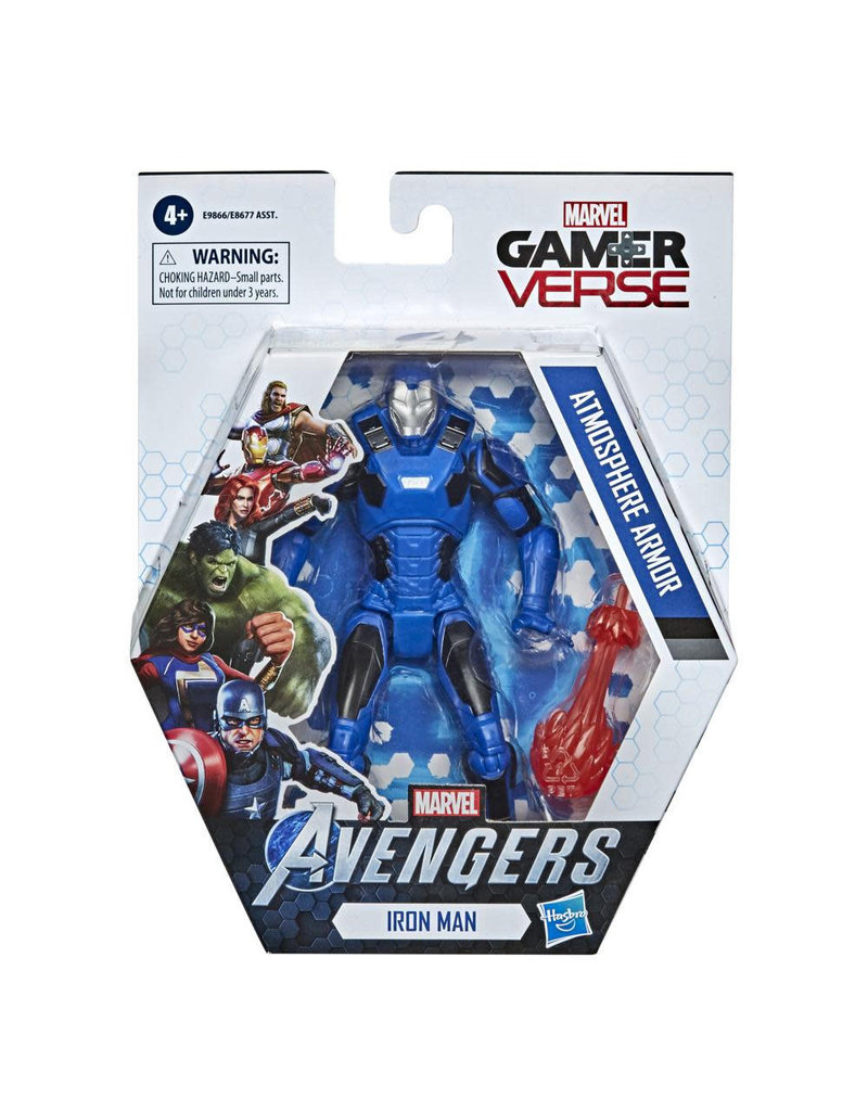 HASBRO HAS E9866 MARVEL GAMER VERSE IRON MAN AATMOSPHERE ARMOR