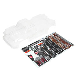 ARRMA ARA409006 OUTCAST 8S BODYSHELL (INC. DECALS): CLEAR