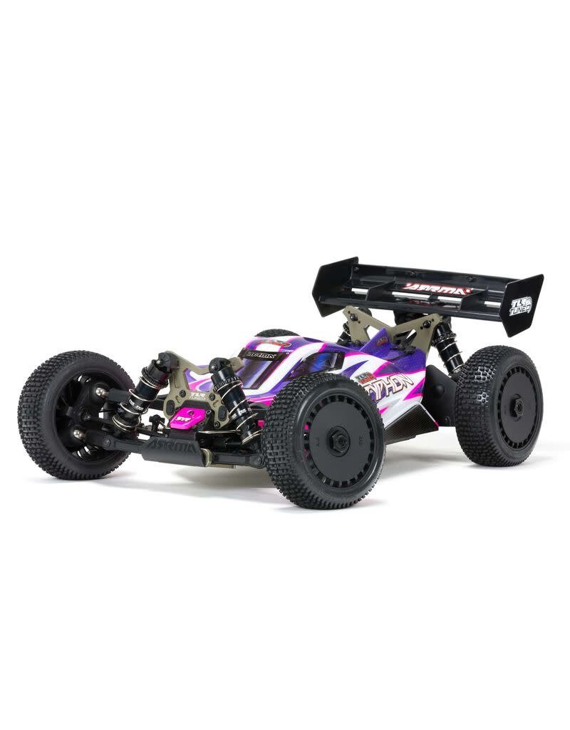 ARRMA ARA8306 TLR TUNED TYPHON ROLLER: PINK/PURPLE