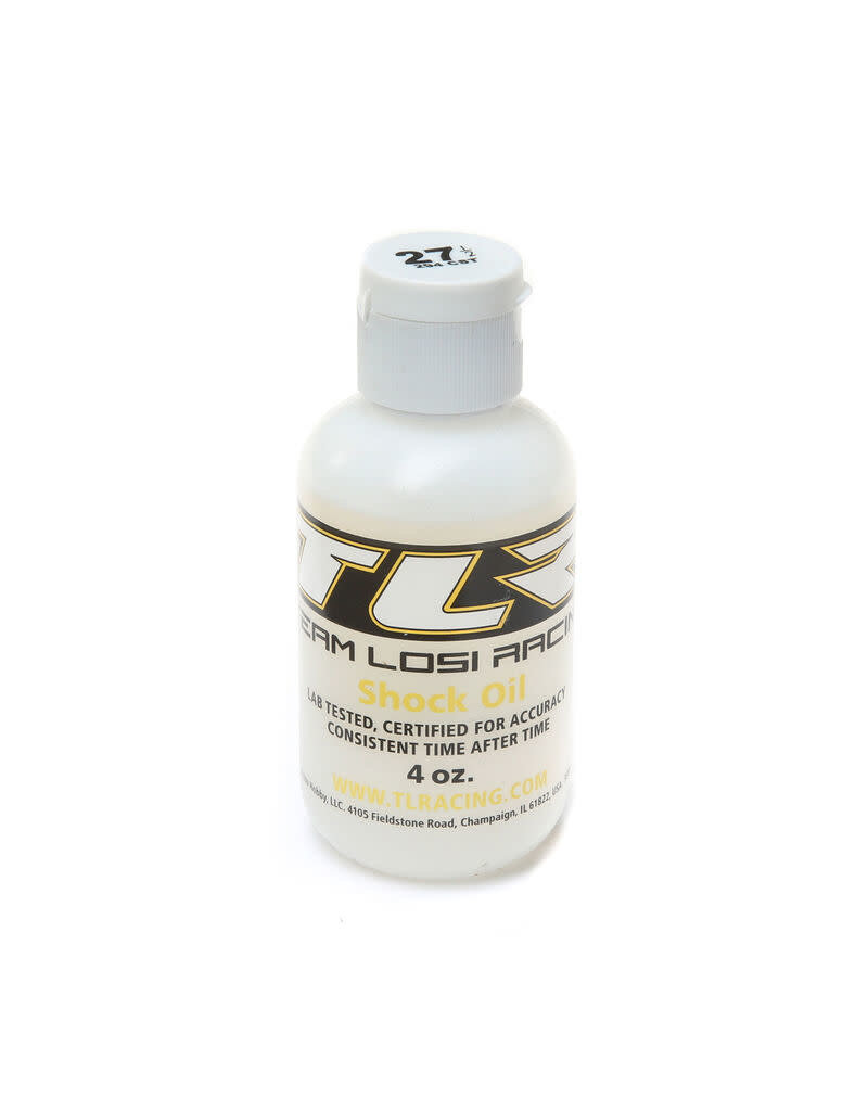 TLR TLR74028 SILICONE SHOCK OIL, 27.5WT, 294CST, 4OZ