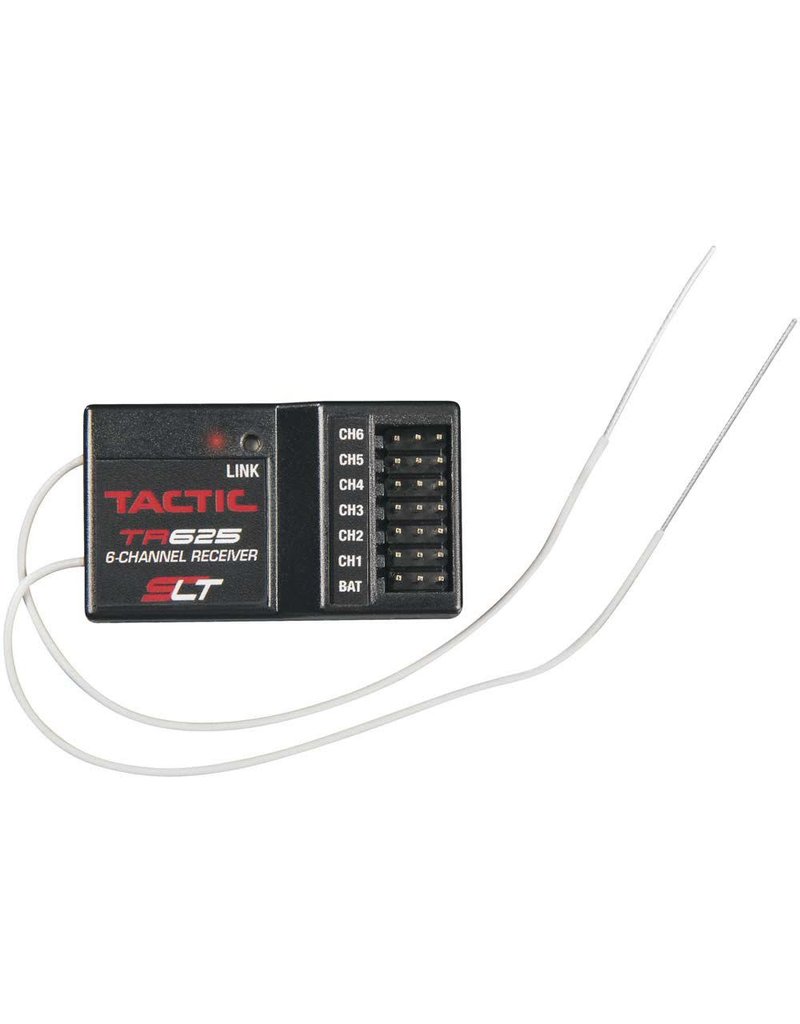 TACTIC TACL0625 TR625 6-CHANNEL SLT RECEIVER TWIN ANTENNAS