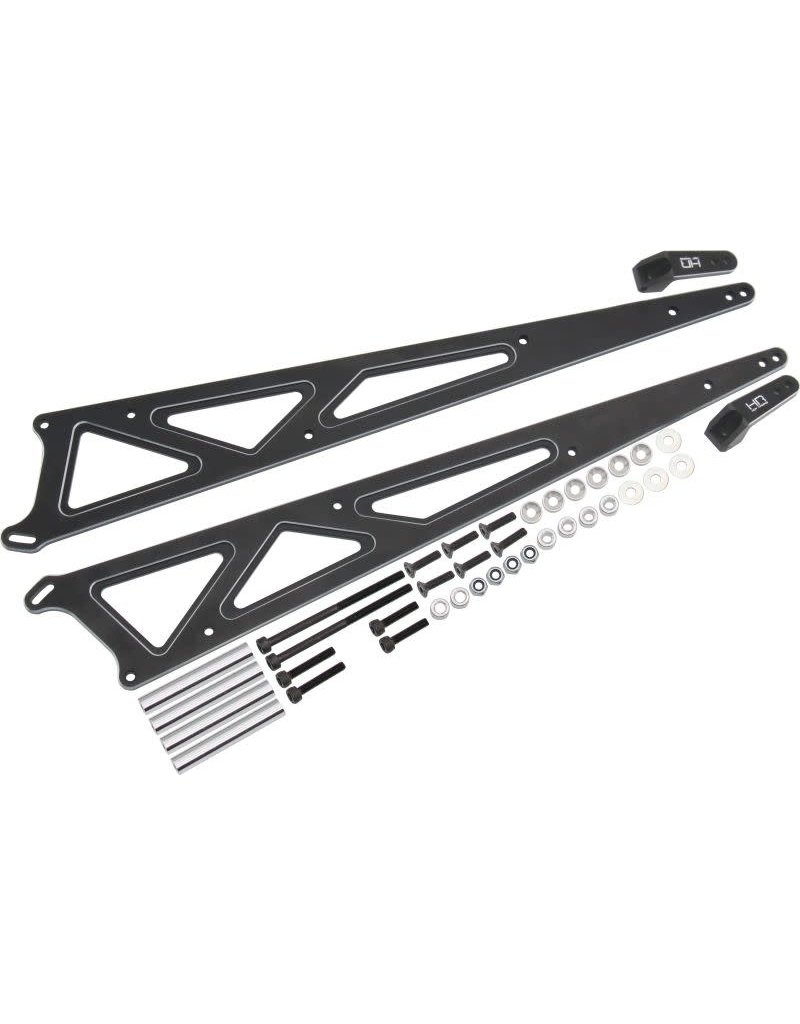 HOT RACING HRDRA311R01 ALUMINUM SPEED RUN WHEELIE BAR DR10