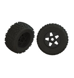 ARRMA ARA550064 DBOOTS BACKFLIP TIRE SET GLUED (2)