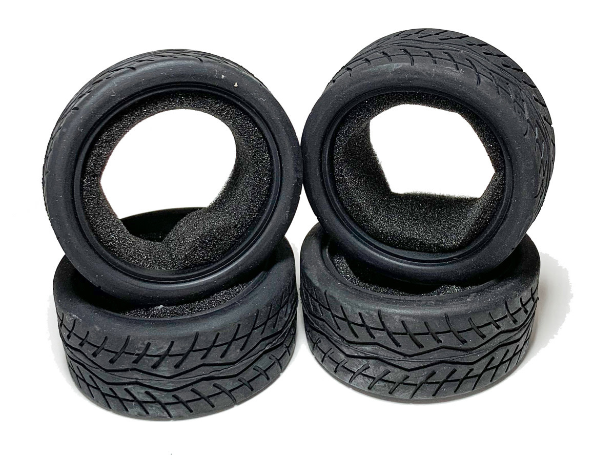 RCE3472 1/10 ON ROAD BLACK SERIES RUBBER TIRE WAVE LINE (4)