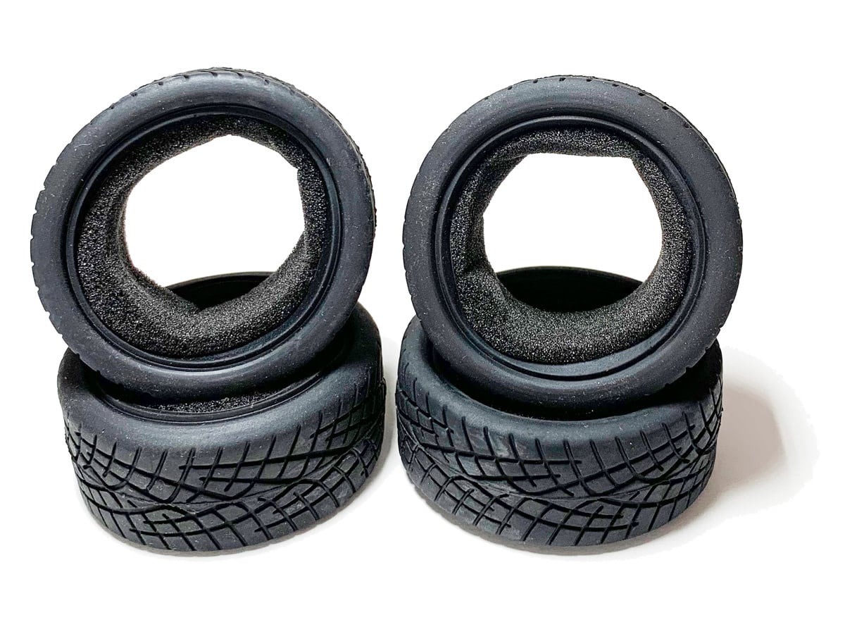 RCE3473 1/10 ON ROAD BLACK SERIES RUBBER TIRE CROSS LINE