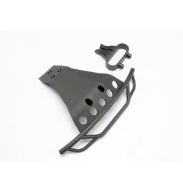 TRAXXAS TRA6835 BUMPER, FRONT/ BUMPER MOUNT, FRONT (BLACK)