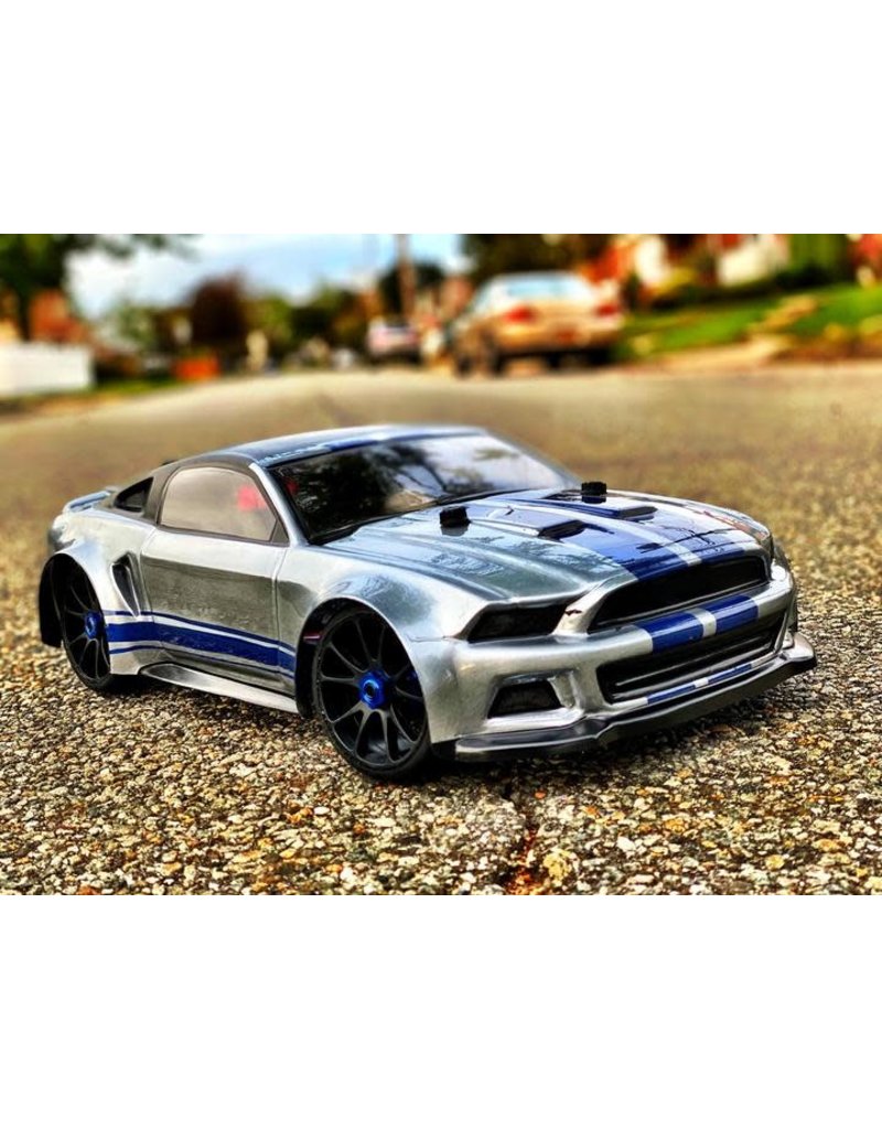 DELTA PLASTIK USA DP0175/2 MUSTANG 1/8 SCALE GT BODY: CLEAR