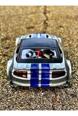 DELTA PLASTIK USA DP0175/2 MUSTANG 1/8 SCALE GT BODY: CLEAR